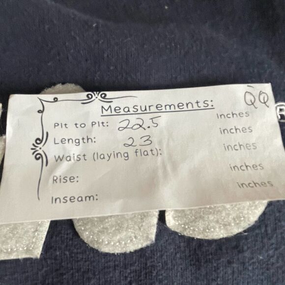 Feltics Do the Right Thing Navy Blue Sweatshirt Large - Picture 6 of 8